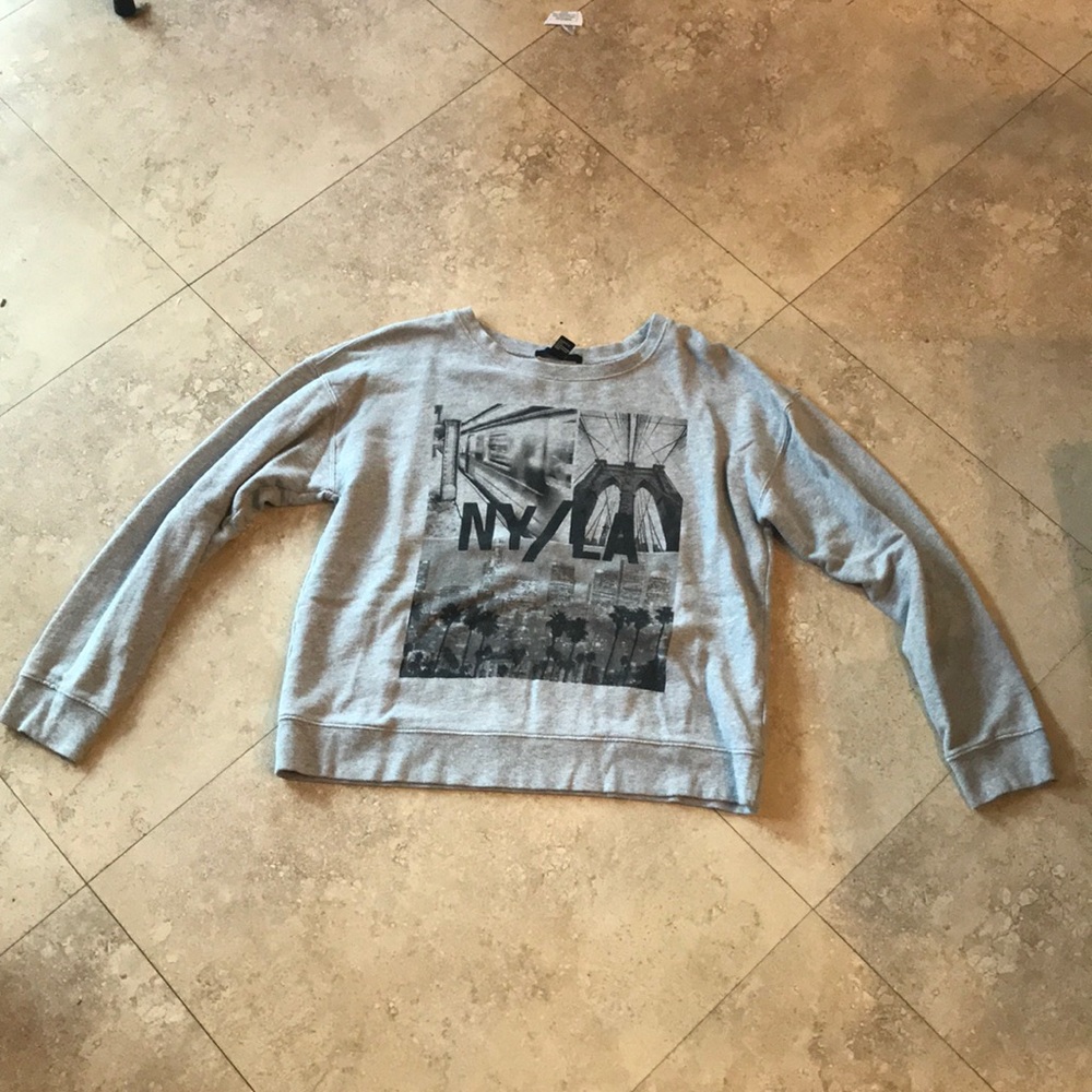NY/LA pull over sweatshirt